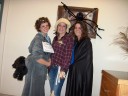 Traci, Bethany and Bridget having fun on Halloween!
