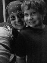 Kate and her son Blake